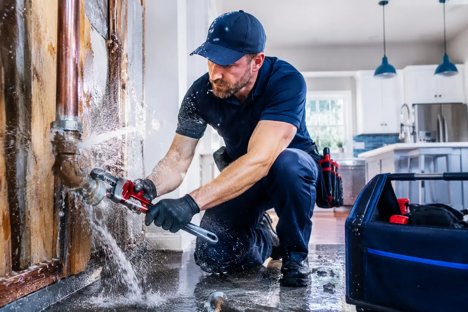 Local emergency pipe repair professionals in Meridian, OK